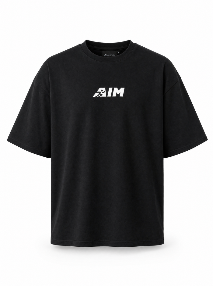AIM Black Tee