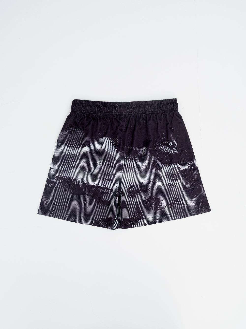 AIM Black Mesh Shorts